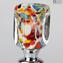 Tapón de botella - Carnaval + Caja - Cristal de Murano original OMG