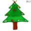 聖誕節裝飾-Millefiori樹玻璃聖誕節-原始的穆拉諾玻璃OMG
