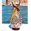Rapsodia - vaso in vetro di Murano e Murrine