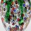 Orchidea Green - Flowers Vase -  Murano glass Millefiori