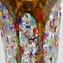 Goccia Amber - Bowl Centerpiece - Murano glass Millefiori