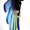 Rainbow - Pendulum Wall Clock - Murano glass