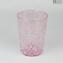 Juego de 6 vasos para beber Spots Tumbler - Cristal de Murano original