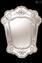 Filippo-Wall Venetian Mirror-Murano Glass and Gold 24 캐럿