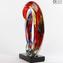 Url de cristal - Escultura OMG original de cristal de Murano