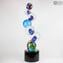 Planètes - Sculpture originale OMG® en verre de Murano