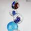 Planetas- Escultura OMG® de cristal de Murano original