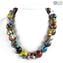 Tintor - Necklace Venetian Beads - Original Murano Glass OMG