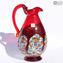 투수 Millefiori Red-Original Murano Glass OMG