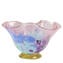 Bowl Centerpiece - Pink and Gold - Original Murano Glass OMG