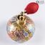 Bottle Perfume Atomizer Gold Millefiori - Different Sizes and Color - Murano Glass