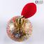 Bouteille Atomiseur de Parfum Or Millefiori - Différentes tailles et couleurs - Verre de Murano