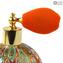 瓶香水霧化器Millefiori金-不同的大小和顏色-穆拉諾玻璃