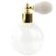 Atomiseur de Parfum Bouteille - Filigrane Blanc - Verre de Murano Original OMG