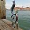 Cinta triple - Escultura de calcedonia - Vidrio de Murano original OMG