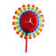 Sunny - Pendulum Wall Clock - Murano glass