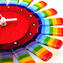 Sunny - Pendulum Wall Clock - Murano glass