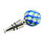 Bottle stopper Cannes - Original Murano Glass Green Blue + Box