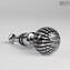 Bottle stopper Cannes - Original Murano Glass Black + Box