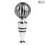 Rolha de garrafa Cannes - Original Murano Glass Black + Box