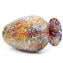 Florero Millefiori Colorful Mix con oro - Original Cristal de Murano OMG