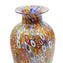 Vase Millefiori Colorful Mix avec de l'or - Origianl Murano Glass OMG