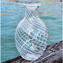 Vaso Filigrana Cannes Branco - Original Glass Murano