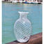 Vaso Filigrana Cannes Branco - Original Glass Murano