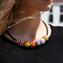 Manga - Halskette aus geblasenen venezianischen Perlen - Original Murano Glass OMG