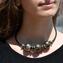 Black-Gold - Necklace Venetian Beads - Original Murano Glass OMG