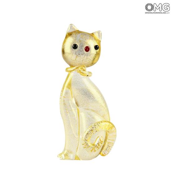 golden_cat_animal_gold_original_murano_glass_omg.jpg