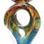 Sing - Abstrakte Skulptur in Chalcedon - Original Murano Glass OMG