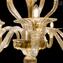 Chandelier Primiero 15 lights - Pastorale - Murano Glass - Gold 24carats