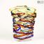 Vase Arlecchino - Vaso Curvy - Original Murano Glass