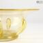 Bowl Centrotavola - Gold Series - Original Murano Glass