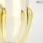 Mittlere Vase - Goldkollektion - Original Muranoglas