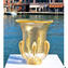 Mittlere Vase - Goldkollektion - Original Muranoglas
