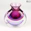 Vase Mago Purple Sommerso - Verre de Murano