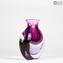 Vase Mago Lila Sommerso - Murano Glas