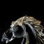 Exklusive Pferdekopfskulptur mit Gold - Original Murano Glas