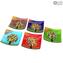 The Tree of Life - Plate Empty pocket - Original Murano Glass Millefiori 