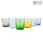 Drinking Glass Tumbler Set - Twisted