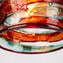 Lámpara Colgante Roja - Estilo Sbruffy - Cristal de Murano Original