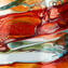 Sospensione Rosso - Sbruffi - Original Murano Glass