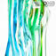 Family in Love - Vert et bleu - Verre de Murano original