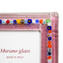 Fotorahmen - Pink & Millefiori - Original Murano Glass OMG