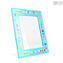 Photo Frame - Cyan & Millefiori - Original Murano Glass OMG