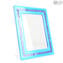 相框-青色和藍色Millefiori-原裝Murano玻璃OMG