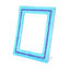Cadre Photo - Cyan & Bleu Millefiori - Verre de Murano Original OMG