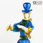 Couple Goldoni Venetian Figurines - Blue - Original Murano Glass OMG